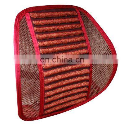 Lumbar Mesh Back Brace Support Office Home Car Seat Chair Ventilate Cool Cushion Pad with Hawthorn Seeds