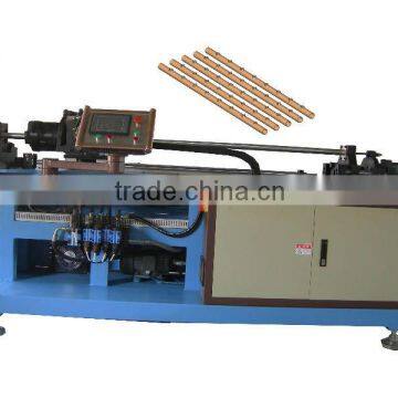 tube flute punching and flaring machine