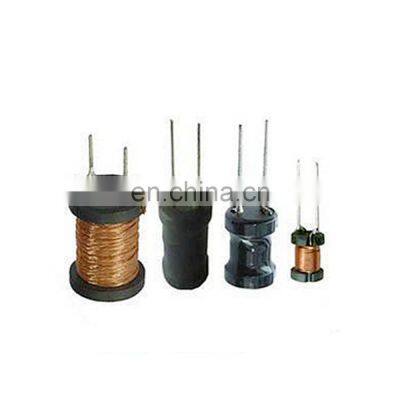 Drum core choke inductors filter dip radial leaded fixed power inductor