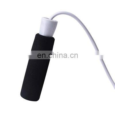 Adjustable Portable Pvc Foam Handle Jump Rope Lightweight Plastic Jumping Rope For Custom Logo photo-4