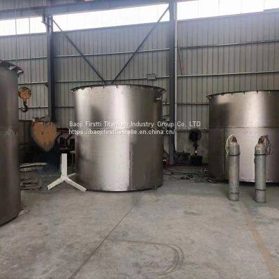 Titanium reactor, titanium coil, titanium equipment, titanium pressure vessel