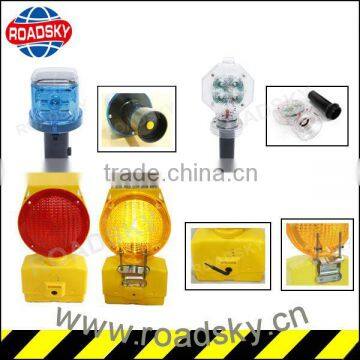 High Brightness Warning Solar Barricade Light For Post