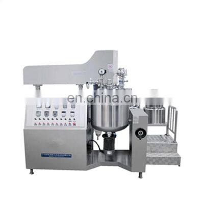 Lower Homogenizer Hydraulic Lifting Vacuum Emulsifier for Cosmetics & Food & Pesticide Chemical Machinery Mixing Equipment photo-3
