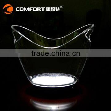 Colorful Flashing Acrylic Led Ice Bucket photo-2