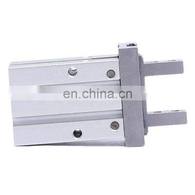 High Quality Threaded Interface Clamping Scaffold Parallel Angular Pneumatic Air Double Acting  Finger Cylinder