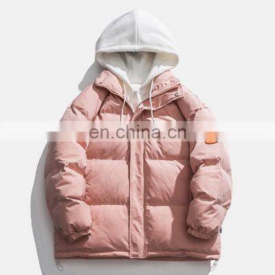 Wholesale custom LOGO winter hot sale cotton-padded jacket for men and women mixed new fashion trend thickened plus size jacket