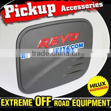 2015 Pickup Truck Accessories Matte Black Fuel Tank Cover For 2015 Hilux Revo