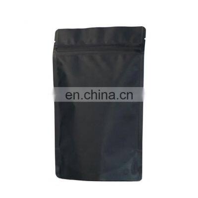 Free Sample Custom Printed black ziplock foil mylar smell proof edible packaging plastic food bagsHot sale