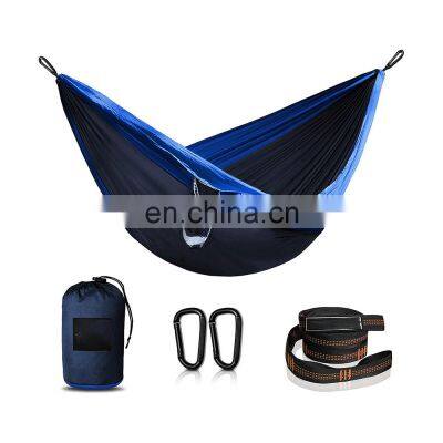 Outdoor Nylon Lightweight Portable Hiking Camping Hammock Bed With Mosquito Net