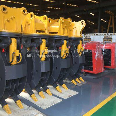 MONDE Excavator Attachments Hydraulic Wood Grapple photo-2