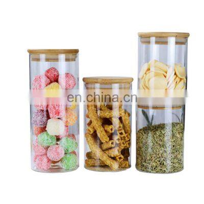 Sealed canister tea canister dried fruit food storage bottle grain storage jar glass jar display bottle seasoning jar