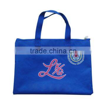 2013 nylon shopping bag beach bag plain tote lunch bag for teenager to hold books