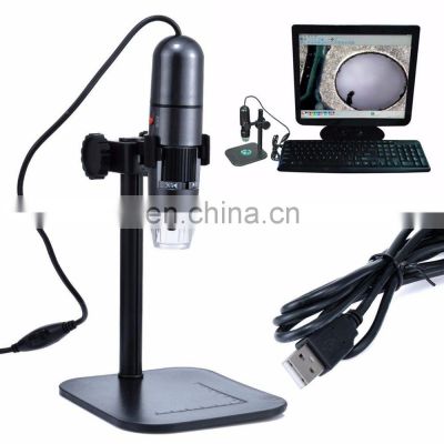 10MP 1000X 8 LED USB2.0 Zoom Digital Microscope Hand Held Biological Endoscope