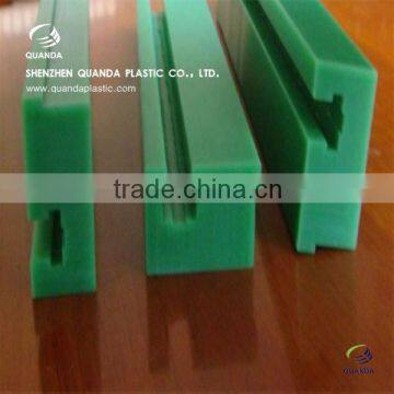 High quality UPE/UHMW-PE plastic conveyor magnetic corner track