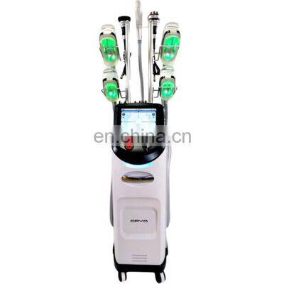 Advanced Rf Cavitation Laser Vertical Cryolipolysis 360 Slimming Therapy Machine 4 Handles Cryolipolysis