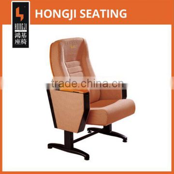 Moveable steel leg armchair HJ68B-L