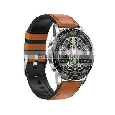 LA10 Mens Womens Fashion Smartwatch Blood Oxygen Heart Rate IP68 Waterproof Smart Watch Round Shape