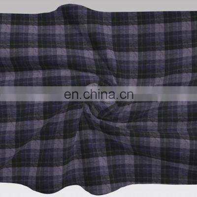 Gradient Coloured Crepe Check Design With Peach Finish for Women photo-4