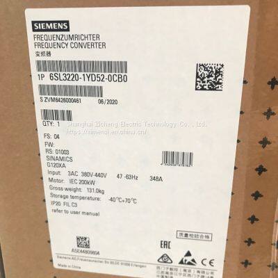 Siemens 6 Ye22 Sl3220-1-0 Uf0g120x Dedicated Fan Pump Frequency Converter 380-480 - v Standard Version photo-4
