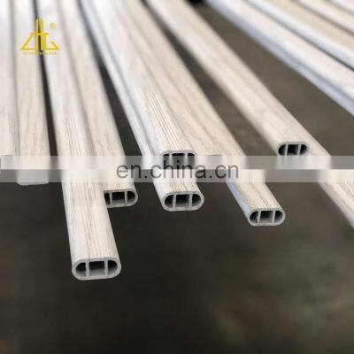 Aluminium Oval Tube for Wardrobe 3 - 6 Meters With Cutting Service 6063 New Material Pre-drilled Mounting Holes photo-2