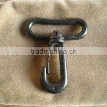 Plastic swivel bolt snap for handbag