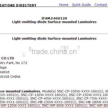 2016 SNC IP65 LUMILEDS UL CUL Certified LED Wall Pack Light 100W photo-4