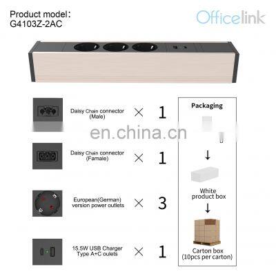 Mountable Power With USB Charger Type A C for Furniture photo-3
