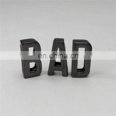 Letter Buckle High Quality 30MM  Zinc Alloy  Letter Buckle For Bracelet