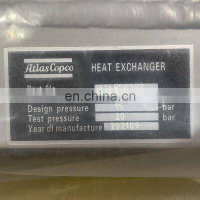 1614958900 Atlas Air Compressor Oil Cooler Aluminum Tube Radiator Original Stock for Sale photo-2