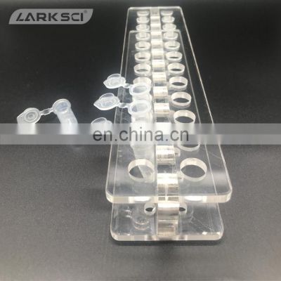 Larksci 24 holes PCR Tube Magnetic Separator rack Magnetic bead Separator For 1.5ml 2ml