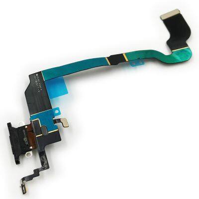 ORG USB Charging For IPhone X Port Charger Dock Connector Mic Flex Cable photo-3