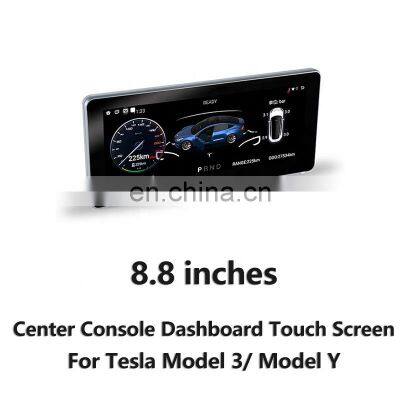 New Arrival Android 9.0 Carplay Auto DVD Multimedia Player Touch Screen For Tesla Model 3 Y Gps Navigation 4G Wifi Radio Stereo photo-5