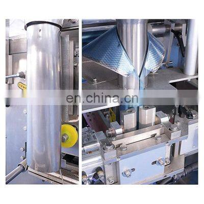 Automatic VFFS Oatmeal 1kg Puffed Sugar Beans Seeds Volumetric Cup Filler Filling Rice Granola Cereal Raisin Packing Machine photo-2