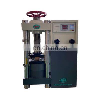 Manual Concrete Compression Testing Machine Lab Testing Equipment price