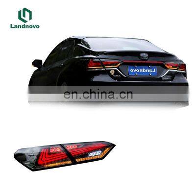 Landnovo  body parts upgrade car new design led taillight For Toyota Camry 2018-2021 taillight assembly