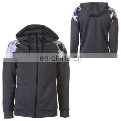 Custom high quality pullover plain oversized 100% cotton printed men hoodies new style fashion hoodie