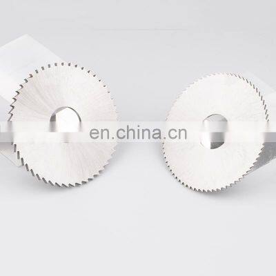 LIVTER Высокоскоростной стальной режущий диск фрезерный 40 63 60X1X2X3X4X5 круглый режущий диск HSS6542 белый стальной режущий инструмент photo-3
