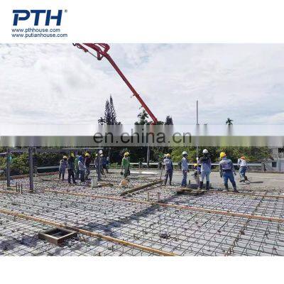 Многоэтажный сборный стальной склад PTH с офисным зданием, длиннопролётная конструкция photo-2