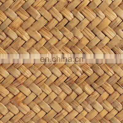 HBK Wholesale Handmade Natural Weaving Beach Shopping Stylish Palm Leaf Handmade Strew Clutch Seagrass Handle Bag French photo-3