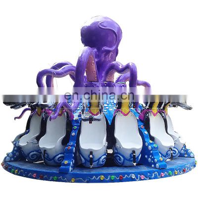 Amusement Park Ride Outdoor Kids 40 Seat Rotating Big Octopus Ride