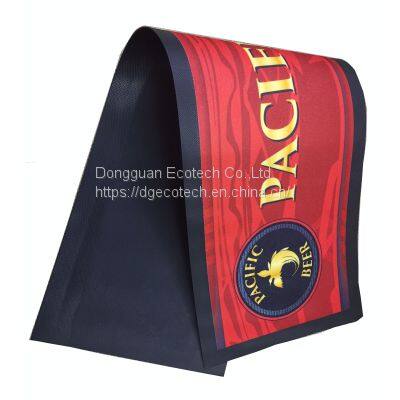 Custom Brand Printing Nitrile Rubber Promotion Gift Bar Runner Bar Mat Beer Bar Counter Mat Beer Drinks Beverage Bar Runner photo-4