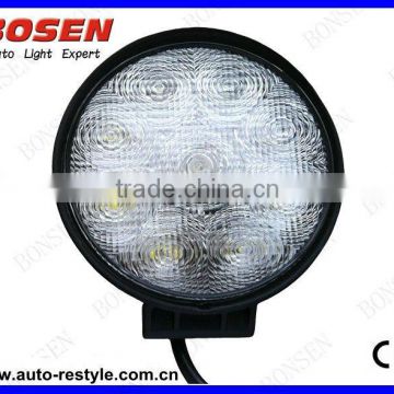 led truck light 27W led work light round the cheapest in market CE 1800LM