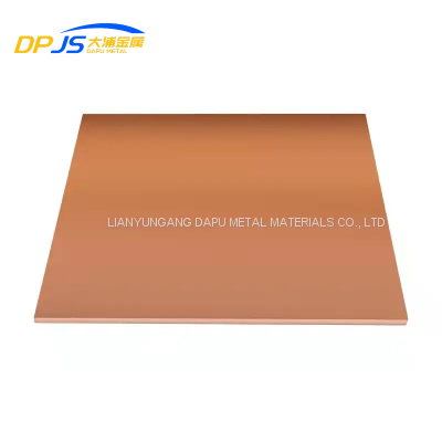 China Supply Prime Quality C28000/C27000/C26800/C26000 Copper Alloy Sheet/Plate T2 Customized Thickness 0.3-20mm