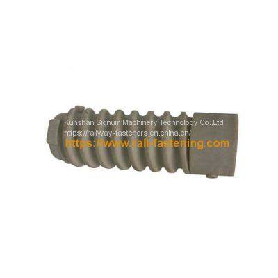 PA66 Rail Plastic Dowel for Railroad Fastening System