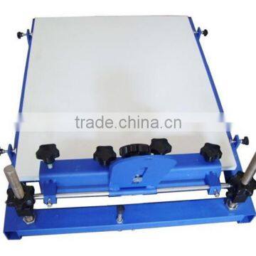 one color manual silkscreen textile printing table