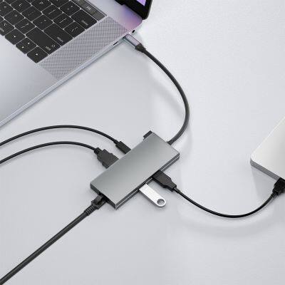 5 in 1 Full-featured Type-C Docking Station USB3.0 Hubs photo-3