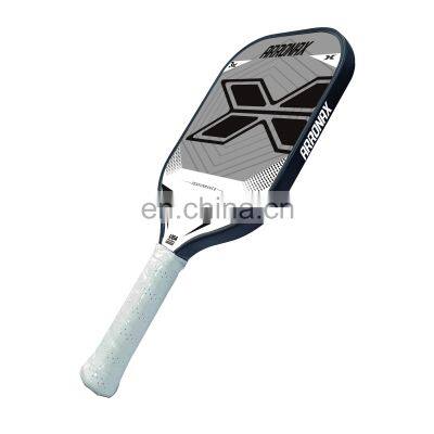 16mm Thickness 3K Carbon Visible Professional China Factory Rough Textured Skin Pickleball Paddle
