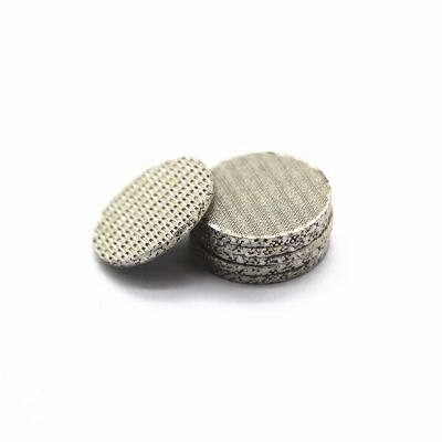 5 Layers Stainless Steel Sintered Wire Mesh Filter Disc For Air Filtration