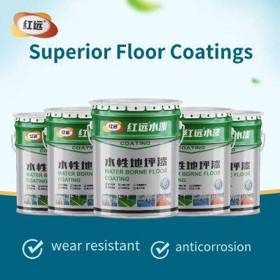 Diamond Hard Epoxy Floor Paint Clear Floor Varnish Paint Self Leveling Floor Paint Water Based Epoxy Coating