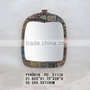 metal wall mirror